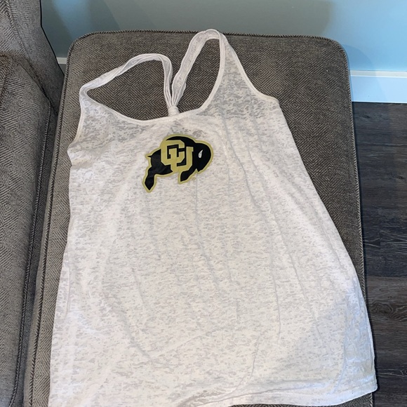CU (University of Colorado Boulder) Tank- oversized - Picture 2 of 3
